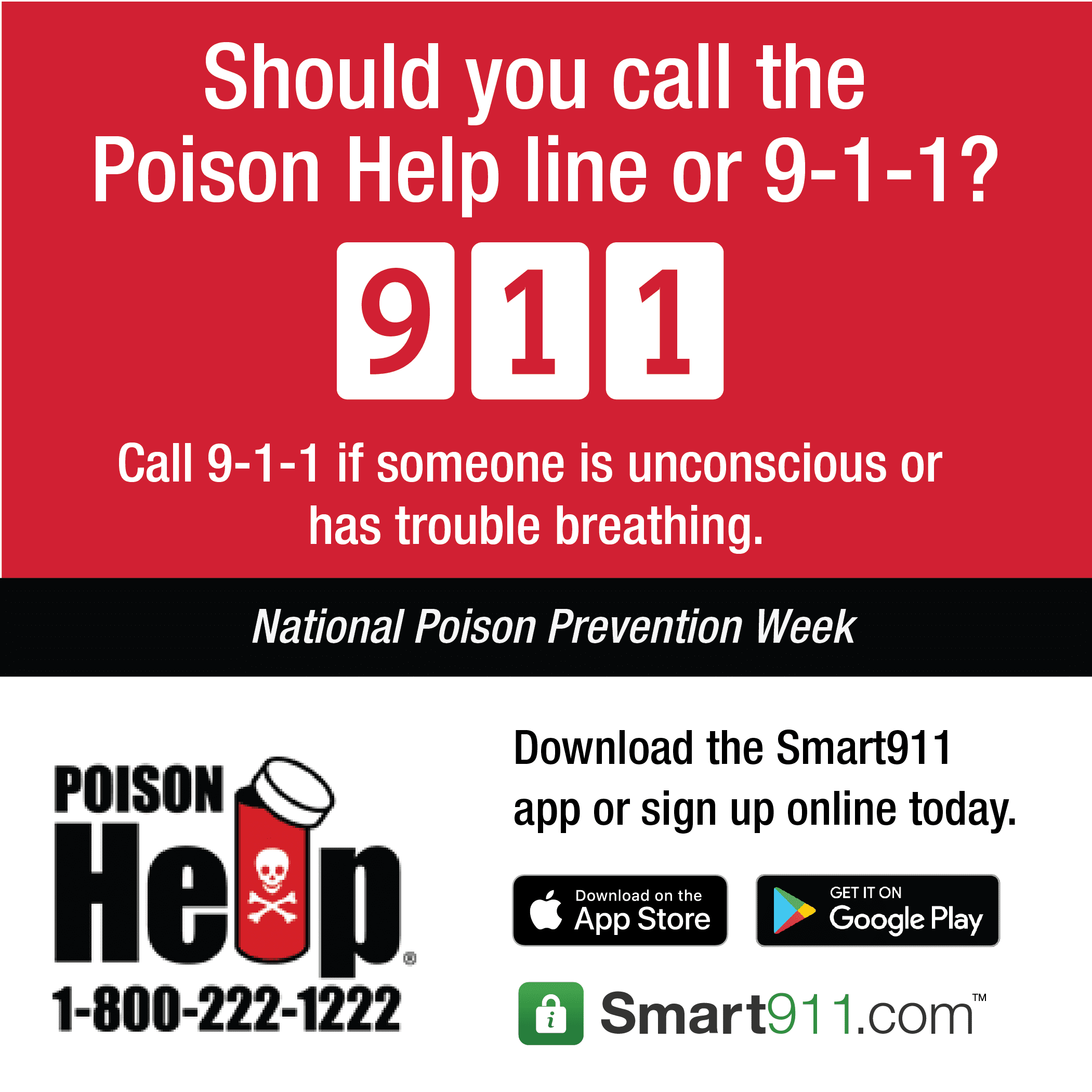 National Poison Prevention Week